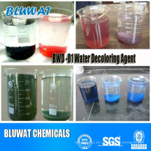 Teñir el proceso de tratamiento de aguas residuales de Bwd-01